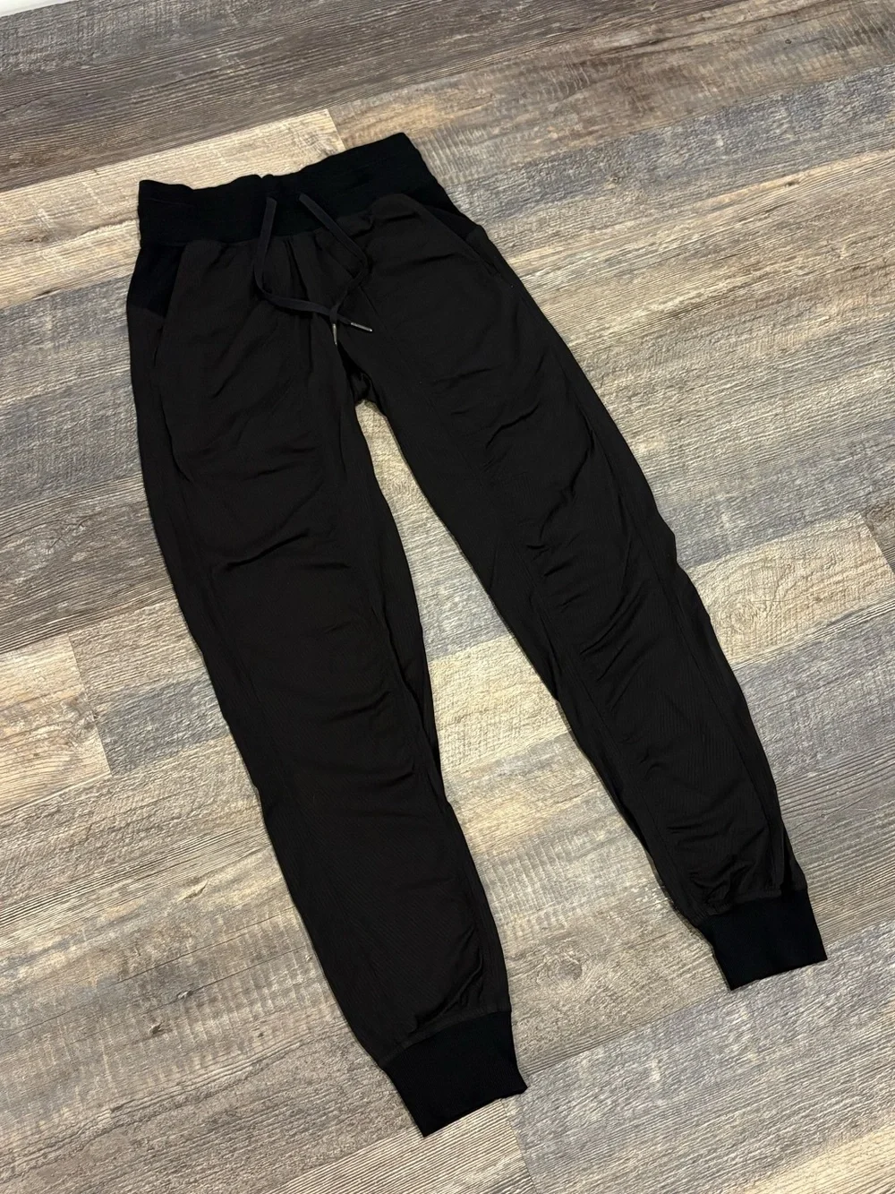 Lululemon Dance Studio Mid-Rise Jogger Full Length Black Size 2 LW5ETSG
